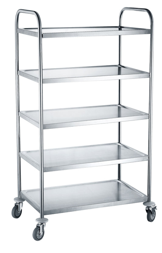 Hendi 5-Sheel Steel Waist Cart