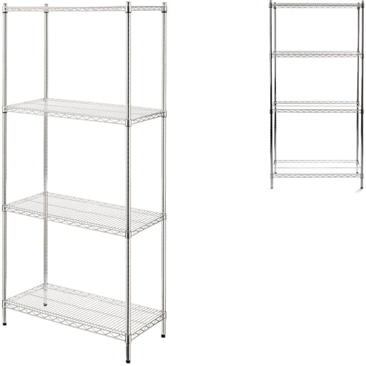 Hendi Storage rack for folding open-open bin 4 shelves x 125kg