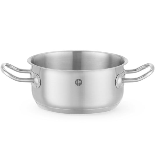 Hendi Low pot without lid 1.5 l Kitchen Line dia. 160 x 75 mm