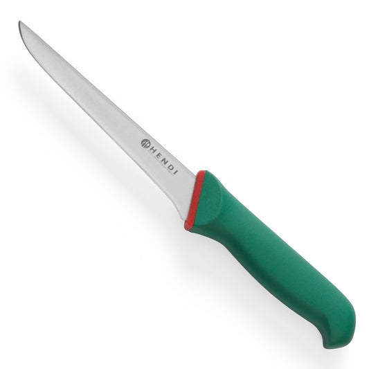 Hendi Carcinogenic butcher knife for separating bones Green Line length 380mm