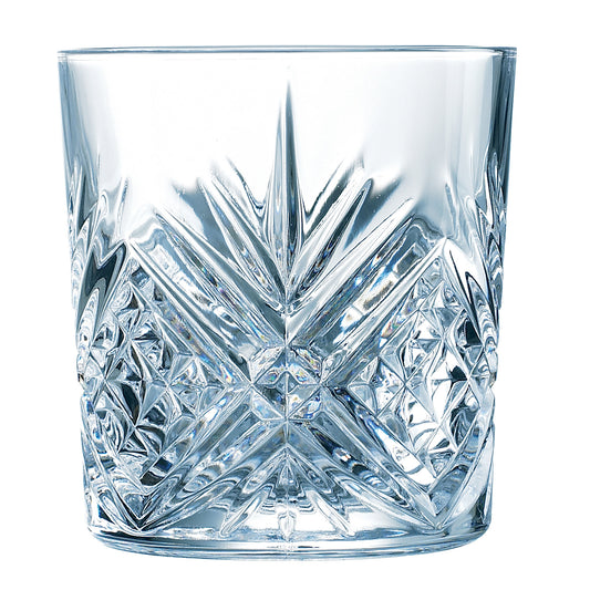 Glasses low BREADWAY with high transparency 300ml set of 6 pieces. Hendi L7254