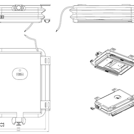 LGV35 Gaisa piekare 12V / 24V