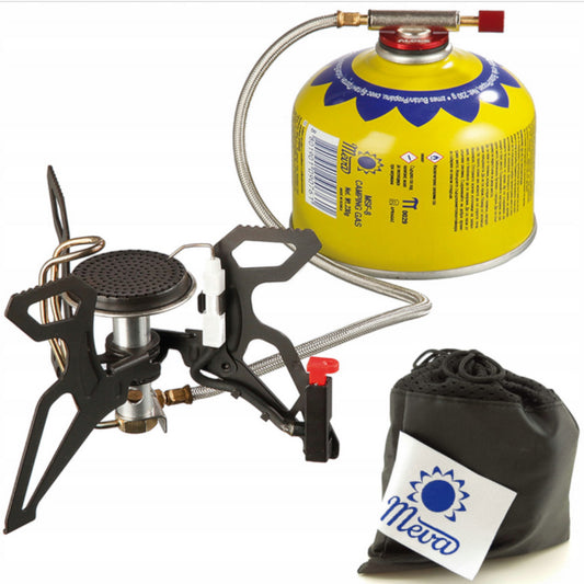 MEVA Tourist stove with gas heater and sprayer SPIDER PRO 3kW