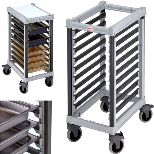 CAMBRO Camshelving 9x GN 1/1 container transport trolley