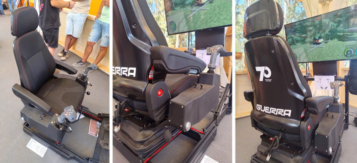 Next-Gen Training: Sumsertech Builds Custom Simulator Seat for Industrias Guerra