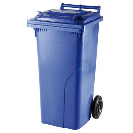 Trash bin for waste and garbage ATESTA Europlast Austria - blue 120L