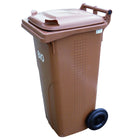 BIO bucket container for food waste and waste ATESTA Europlast Austria - brown 120L BIO