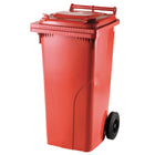 Trash bucket container AESTY Europlast Austria - red 120L