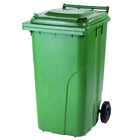 Trash bin container for waste and garbage ATESTA Europlast Austria - green 240L