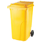 Trash bin for waste and garbage ATESTY Europlast Austria - yellow 240L