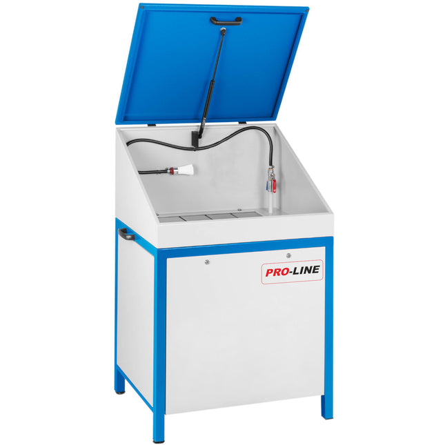 Washing machine with closed circuit to PRO-LINE 800 parts and tools with lid