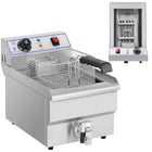 Adjustable electric catering fryer - 10 l 3200 W by Royal Catering - Gastronomy/Kitchen/Heating devices/Fryers and fryers/Controlled fryers