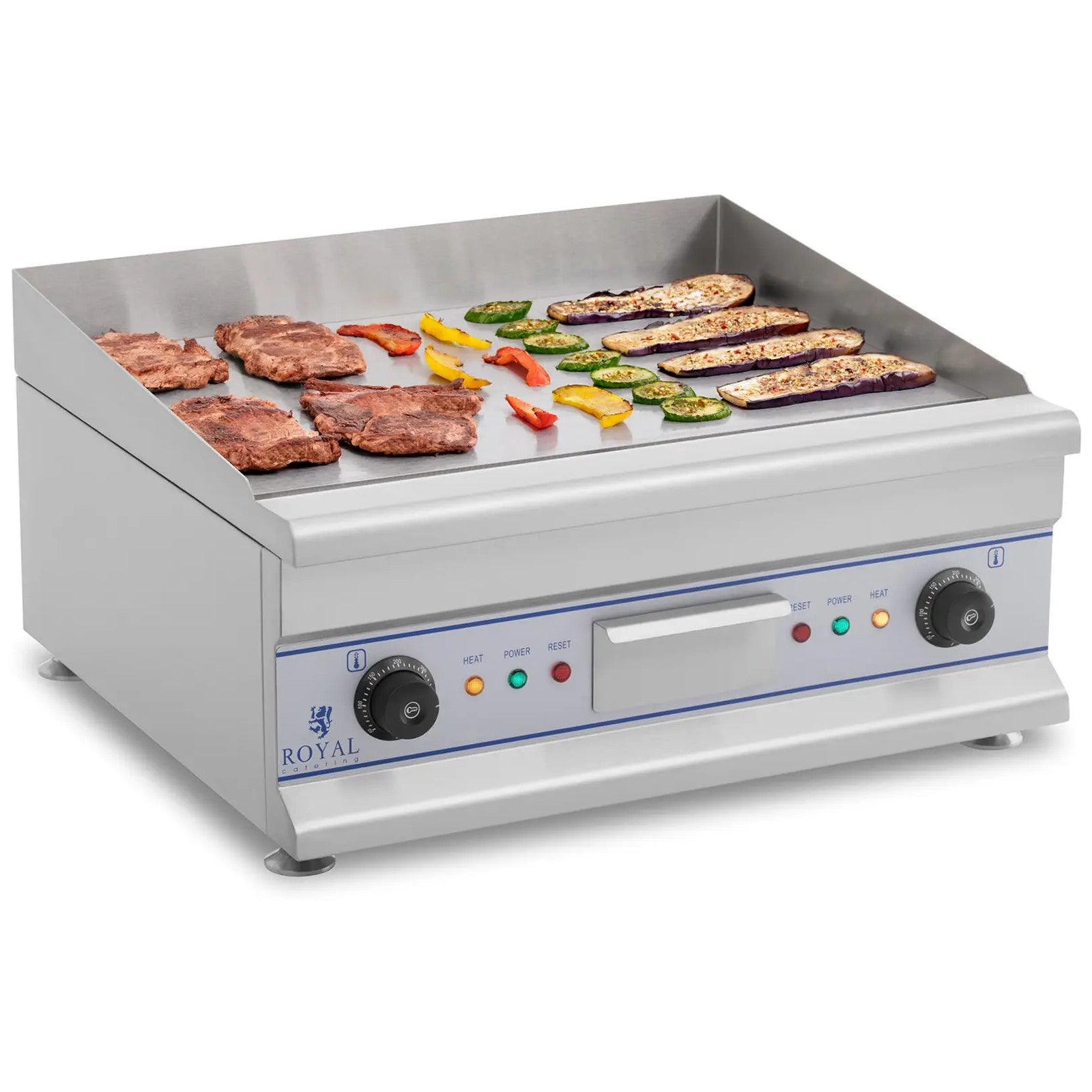 Royal Catering Double grill, electric grill plate, 60 cm – image 2