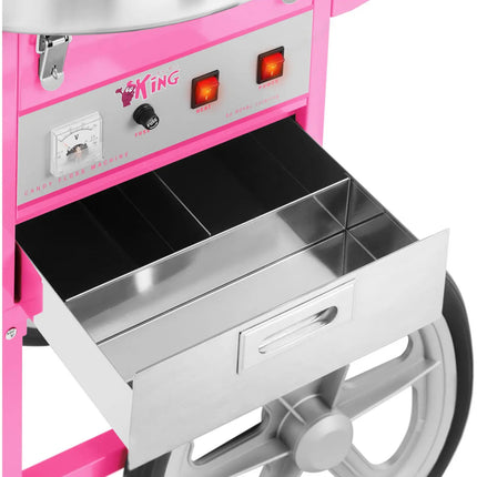 Mobile cotton cotton-type machine with wheels big