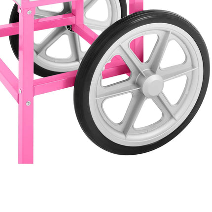 Mobile cotton cotton-type machine with wheels big