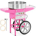 Mobile cotton-candy machine without wheel cover