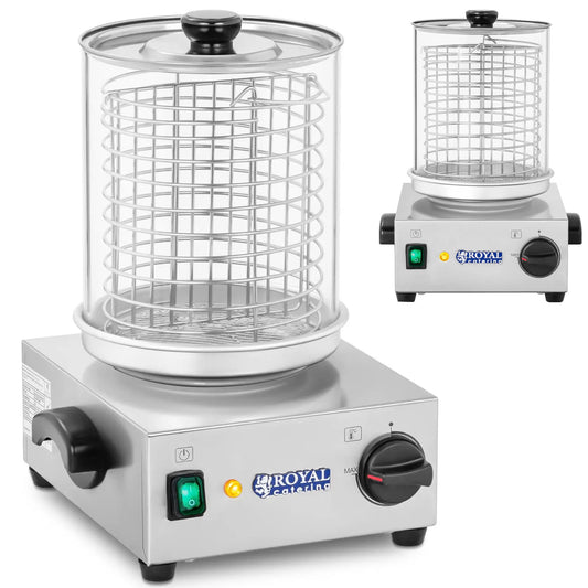 Royal Catering Hot Dog Heater 800W
