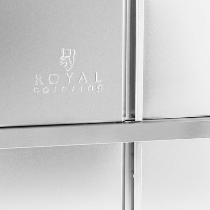 Storage cabinet stainless steel door sliding 180x118x50cm
