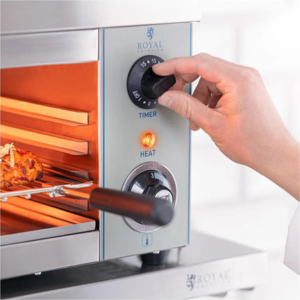 Royal Catering Salamander toaster TIMER 2000W – image 6