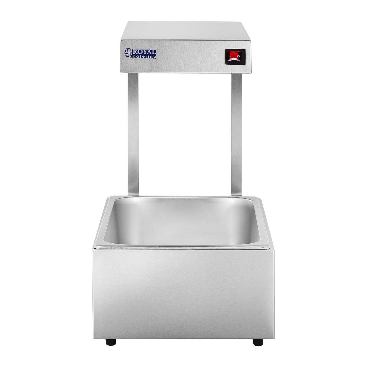 Royal Catering Gastronomy heating lamp, food warmer 500W + GN1/1 container – image 3
