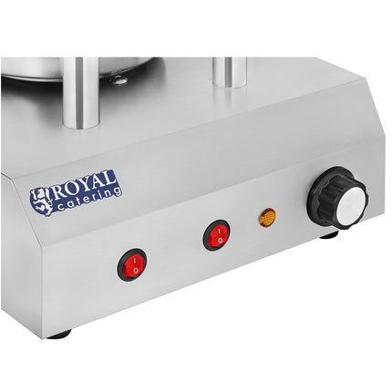 Heater device up to 30 hot dogs sausage 2 buns Royal Catering RCHW-350-2 – image 4
