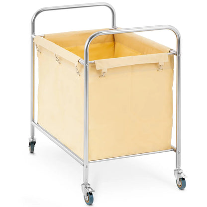 Royal Catering Dirty laundry trolley, stainless steel, 250L