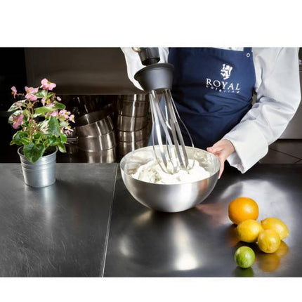 Jaudīgs blenderis blenderis rokas robots ar putotāju 500W 230V Royal Catering 