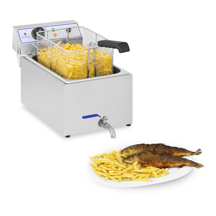 Royal Catering Professional fish fryer with tap 3000W 17L Royal Catering RCEF 15E – image 3