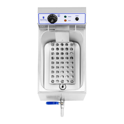 Royal Catering Professional fish fryer with tap 3000W 17L Royal Catering RCEF 15E – image 4