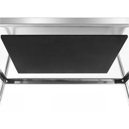 Caterer cart 3 shelves up to 150kg of stainless steel Royal Catering RCSW 3A
