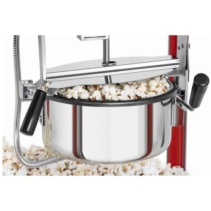 Popcorn Machine with Blue Base TEFLON 1600W