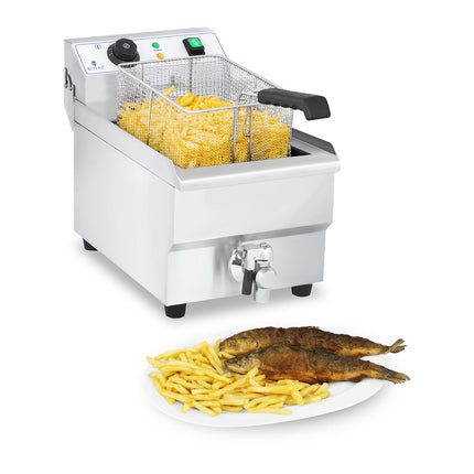 Royal Catering Professional fryer with 230V 10L tap – image 3