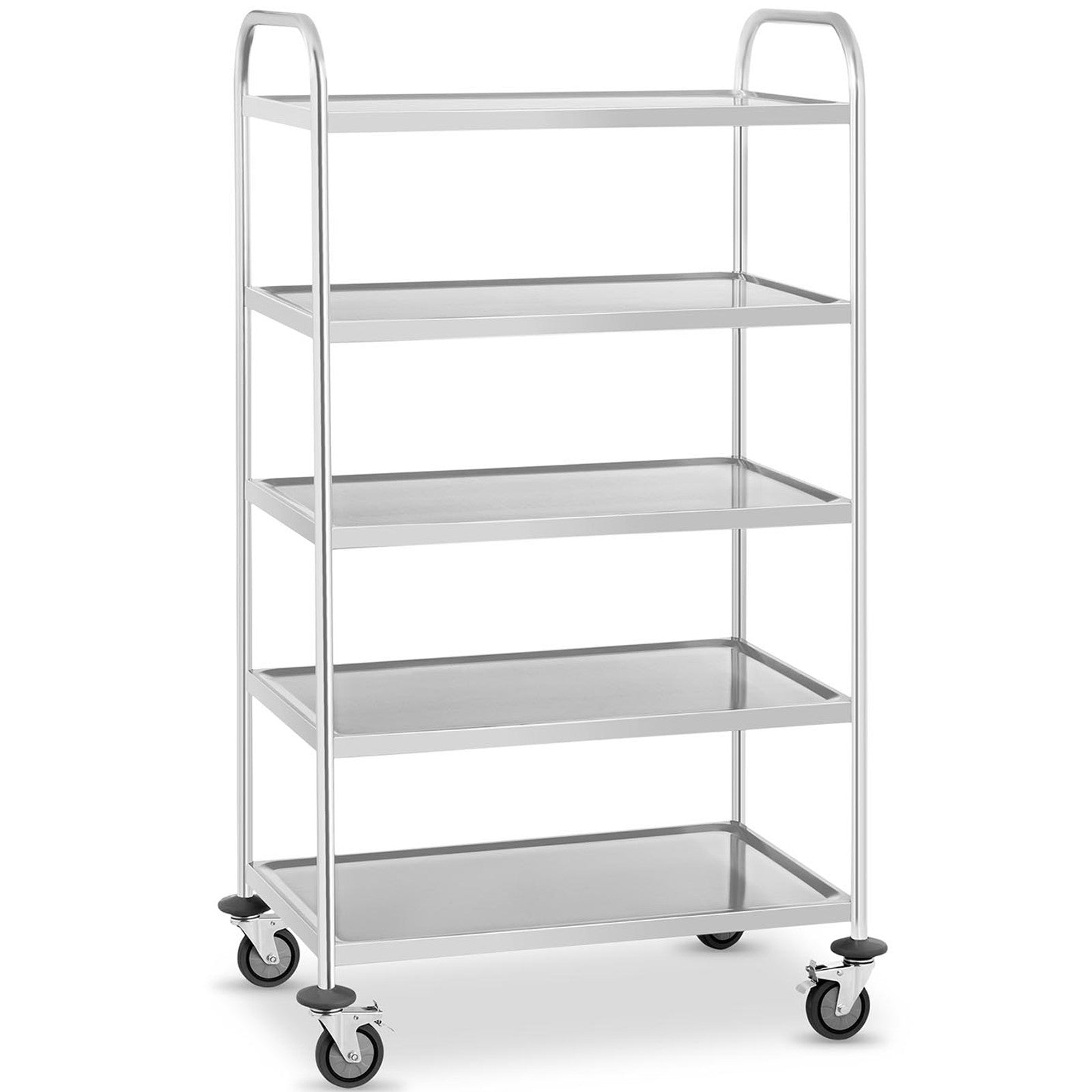 Royal Catering 5-shelf stainless steel catering waiter trolley for catering RCSW-5.1 – image 2