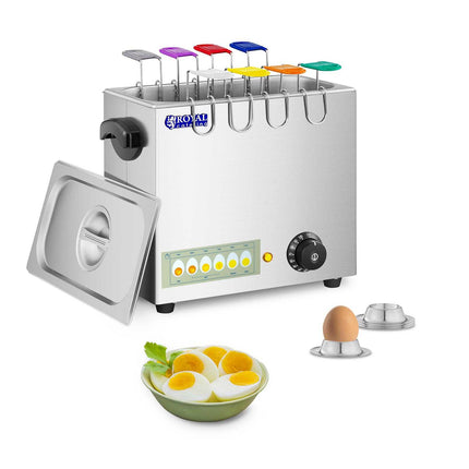 Royal Catering Egg cooking machine 8 eggs 2600W 30 - 110deg C + 4x egg stand – image 2