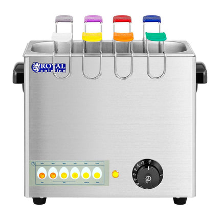 Royal Catering Egg cooking machine 8 eggs 2600W 30 - 110deg C + 4x egg stand – image 4