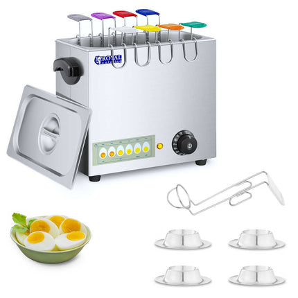 Royal Catering Egg cooking machine 8 eggs 2600W 30 - 110deg C + 4x egg stand