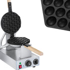 Waffle toaster waffle bubble waffle 1415W Royal Catering RCWM-1400-B