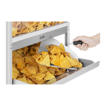 Heater for nachos popcorn peanuts + scoop