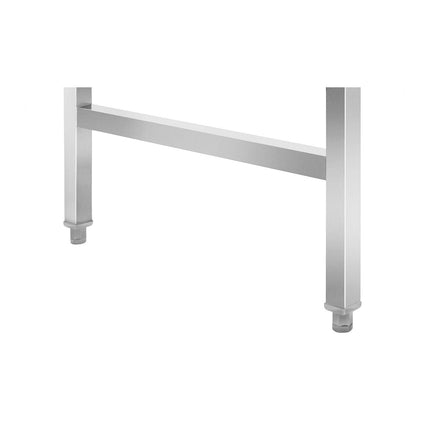 Folding working table in stainless steel 120 x 60cm to 120kg Royal Catering RCAT-120K