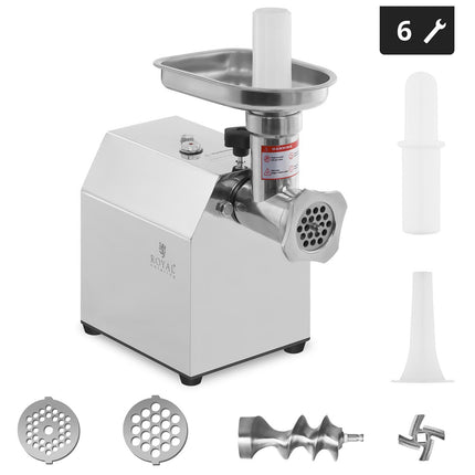 Professional wolf milling machine 70 kg/h 230V Royal Catering RCFW 70-600ECO