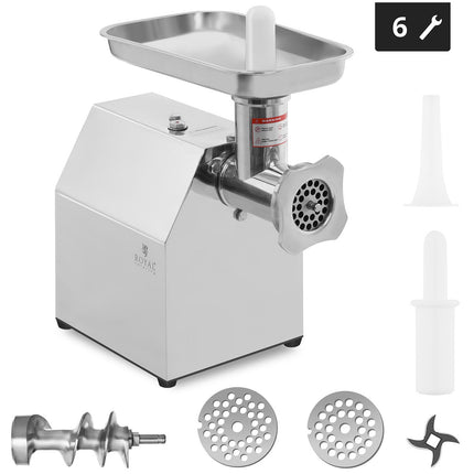 Professional wolf milling machine 140 kg/h 230V Royal Catering RCFW 140-850ECO