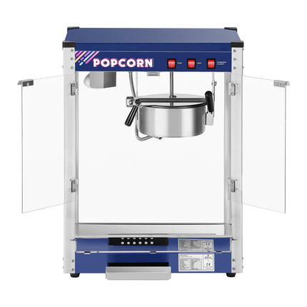 Professional efficient popcorn machine 1350W 8 oz Royal Catering RCPR-1350