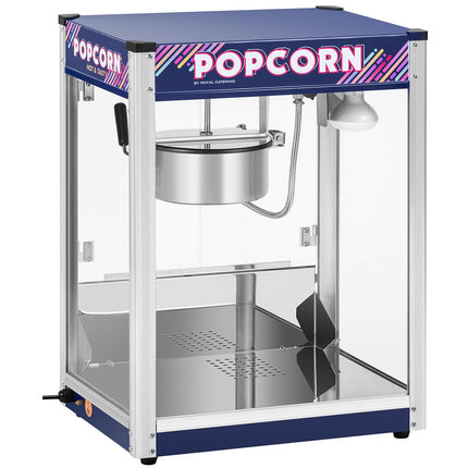 Professional efficient popcorn machine 1350W 8 oz Royal Catering RCPR-1350
