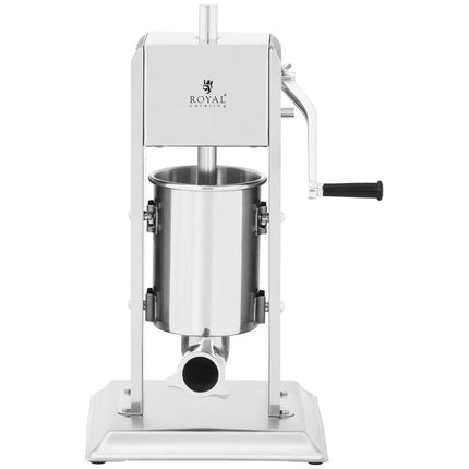 Royal Catering Filling bag for sausage filling unit stainless steel 3 l + 4 funnels – image 5