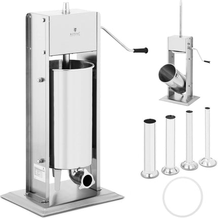 Royal Catering Filling bag for sausage filling unit 5 l + 4 funnels – image 14