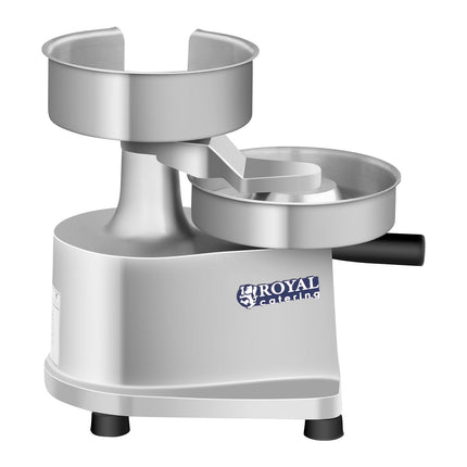 Royal Catering Manual press burger maker with 15cm + 500 pieces of paper discs – image 4