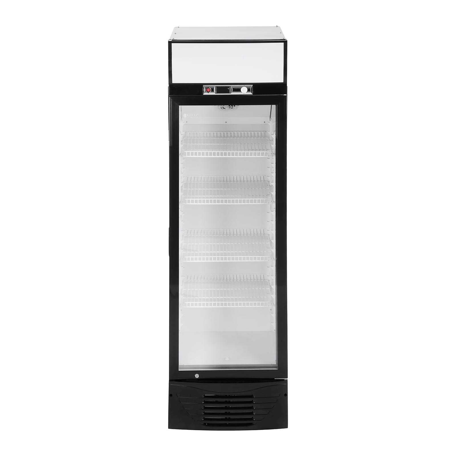 Royal Catering Refrigerator, refrigerator, glass cabinet for drinks, 2-8 degrees C 278L – image 3