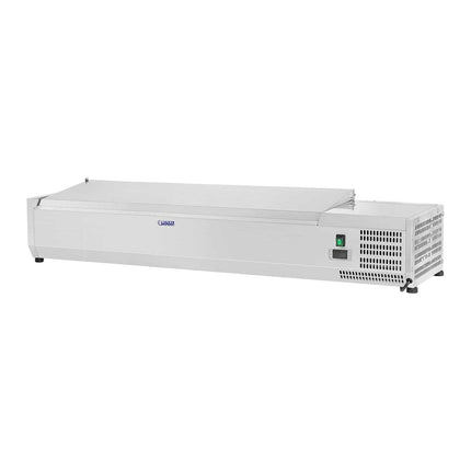 Royal Catering Refrigeration top with steel cover 6x GN1/4 140cm – image 3