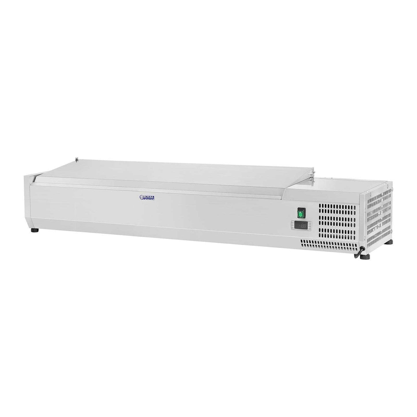 Royal Catering Refrigeration extension with steel cover 6x GN1/4 140cm – image 3