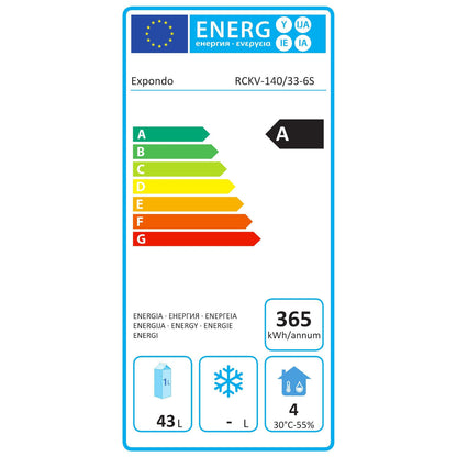 Royal Catering Refrigeration extension with steel cover 6x GN1/4 140cm – image 5